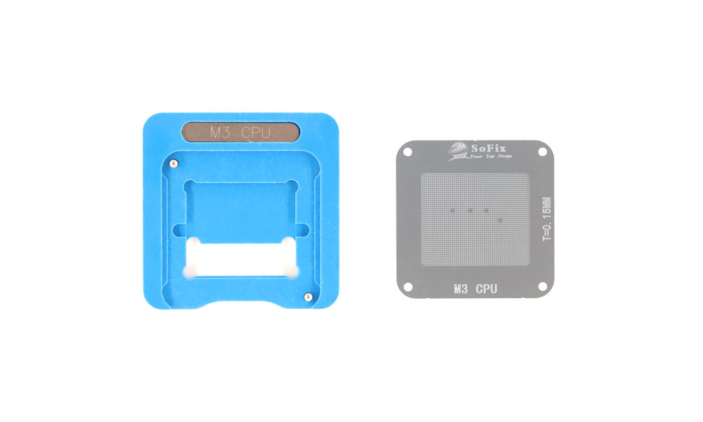 MacBook Air 13inch A2179 A1932 CPU  Reballing Jig, M1 M2  M3 M4 CPU Reballing JigBGA Reballing Kit