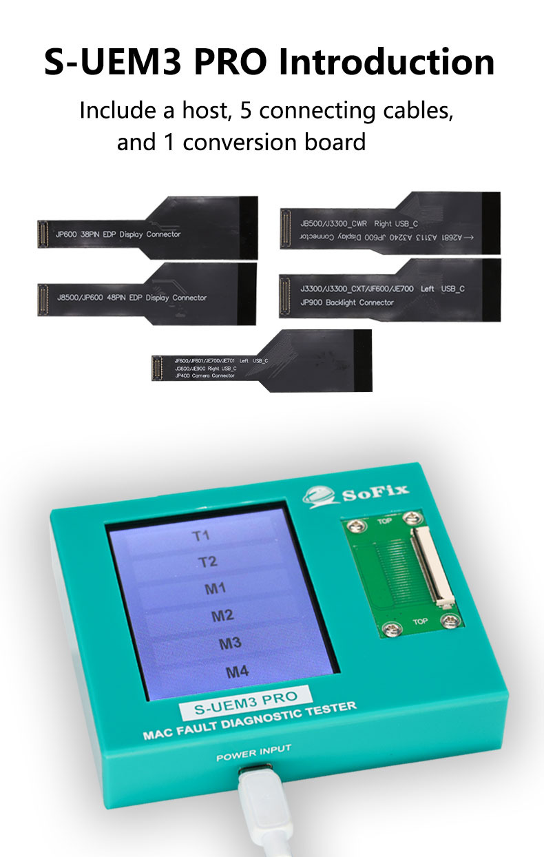 S-UEM3 PRO Mac Fault Diagnostic Tester
