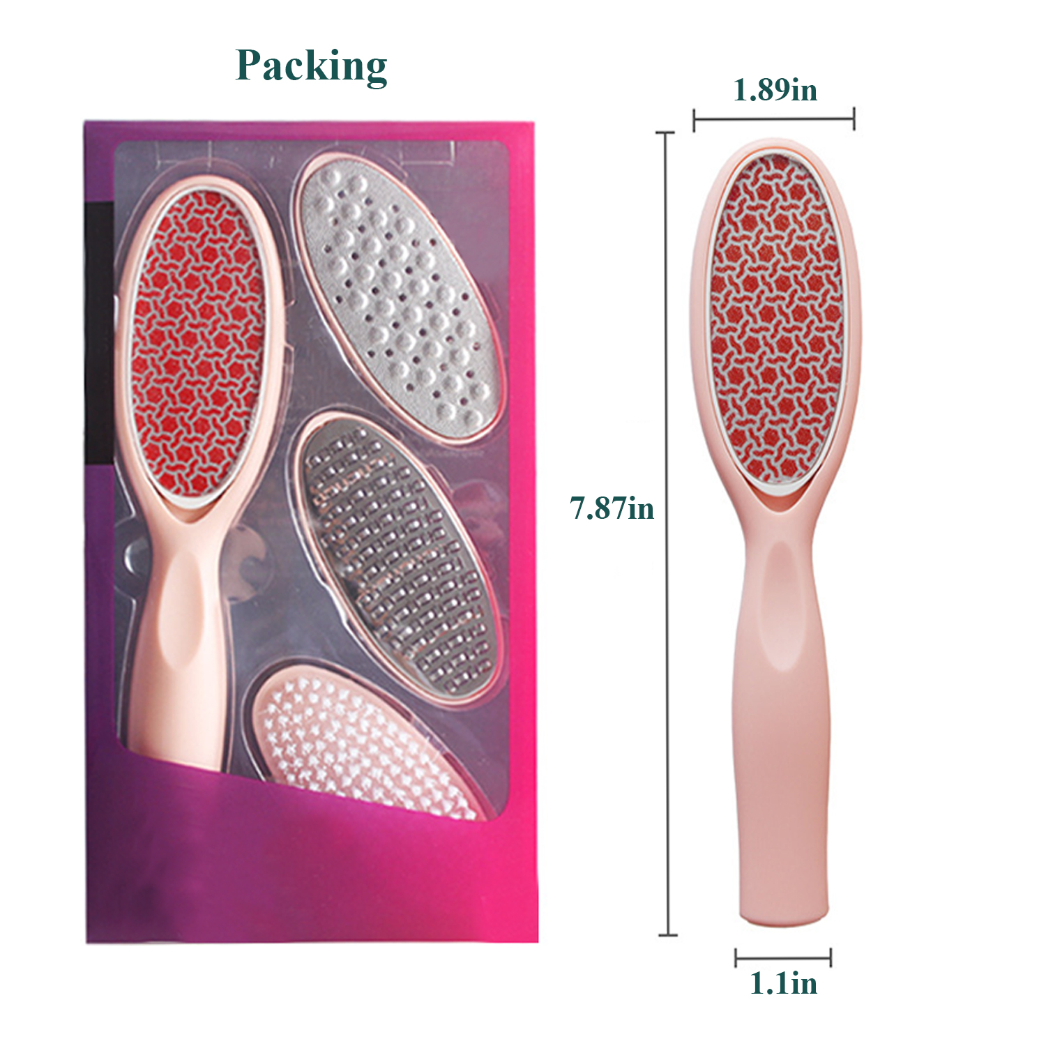 custom foot files with logo