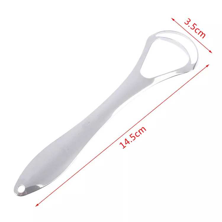 Premium Stainless Steel Tongue Cleaner