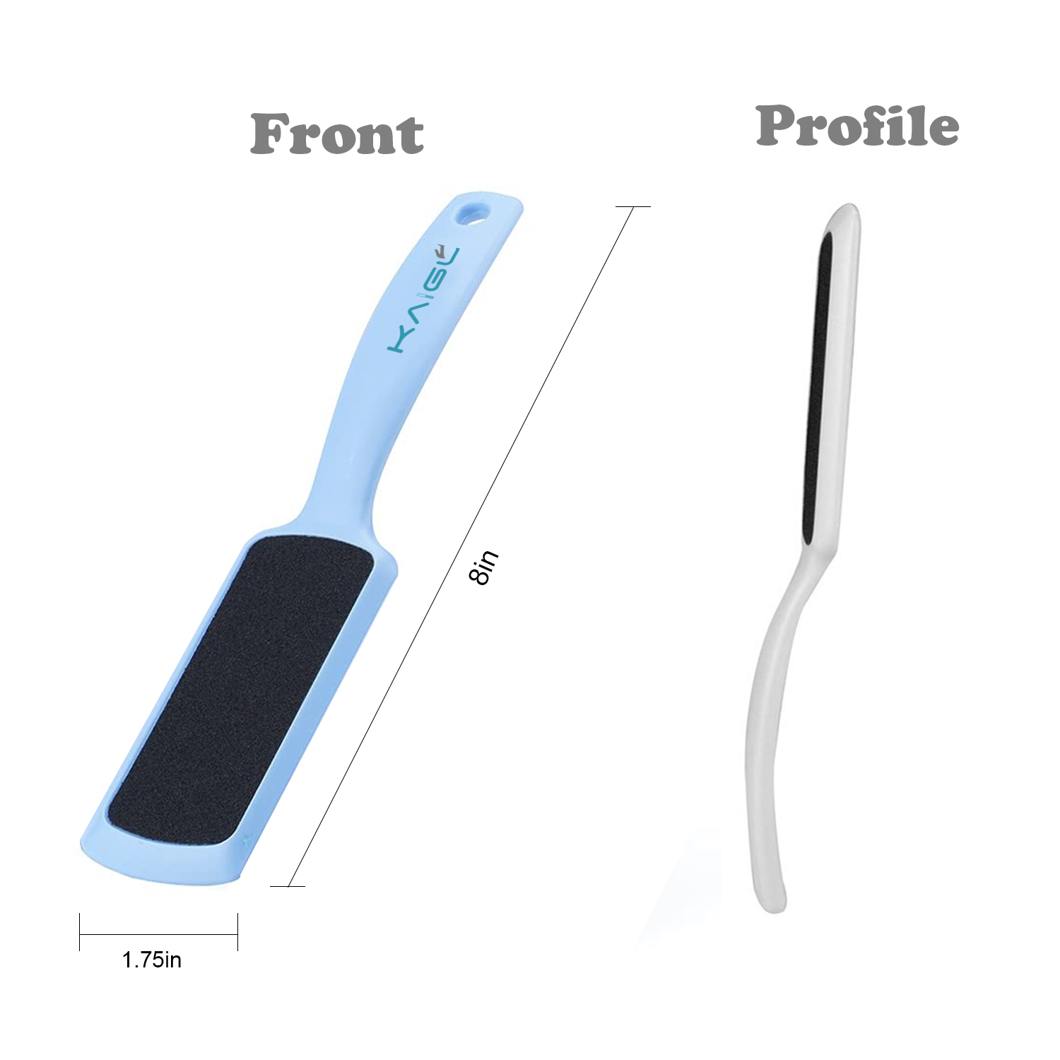 Double-Sided Foot File Pedicure Foot Care Remove Hard Skin
