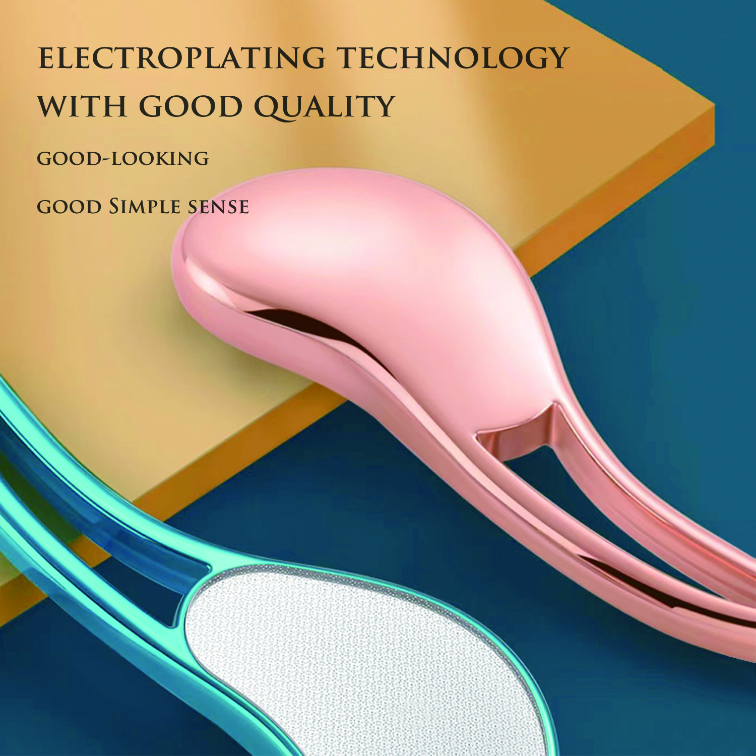 Foot Scrubber Callus Remover for Feet Curved Nano Glass Original Design Innovative Professional Foot Rasp Pedicure Tools