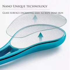 Foot Scrubber Callus Remover for Feet Curved Nano Glass Original Design Innovative Professional Foot Rasp Pedicure Tools