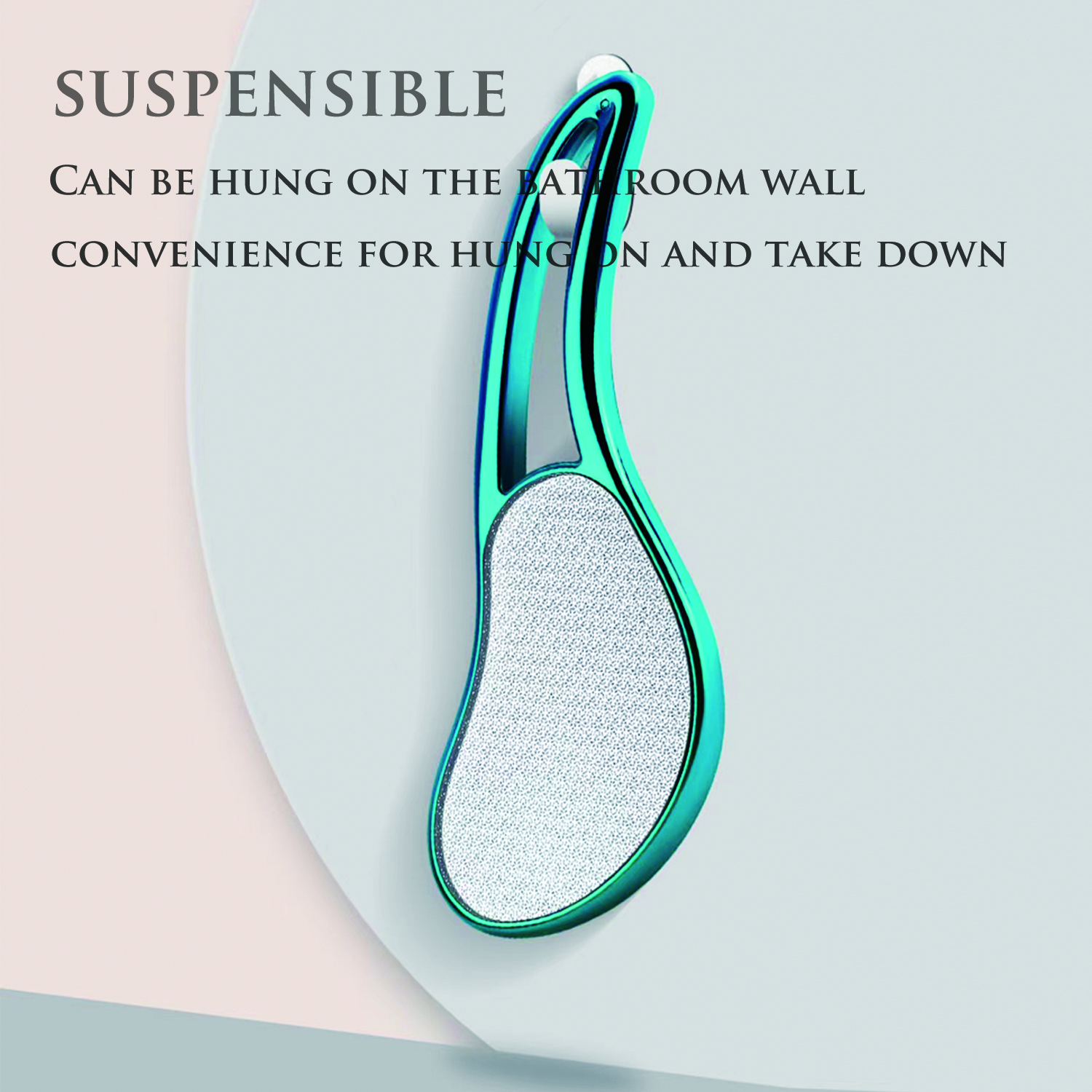 Foot Scrubber Callus Remover for Feet Curved Nano Glass Original Design Innovative Professional Foot Rasp Pedicure Tools