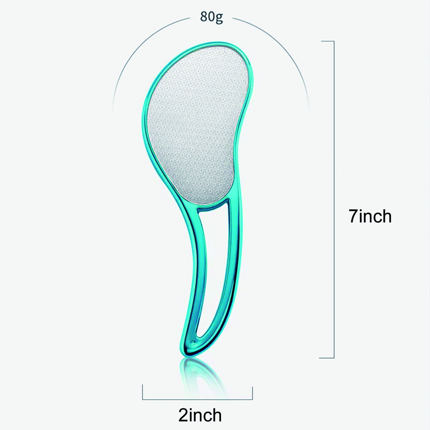 Foot Scrubber Callus Remover for Feet Curved Nano Glass Original Design Innovative Professional Foot Rasp Pedicure Tools