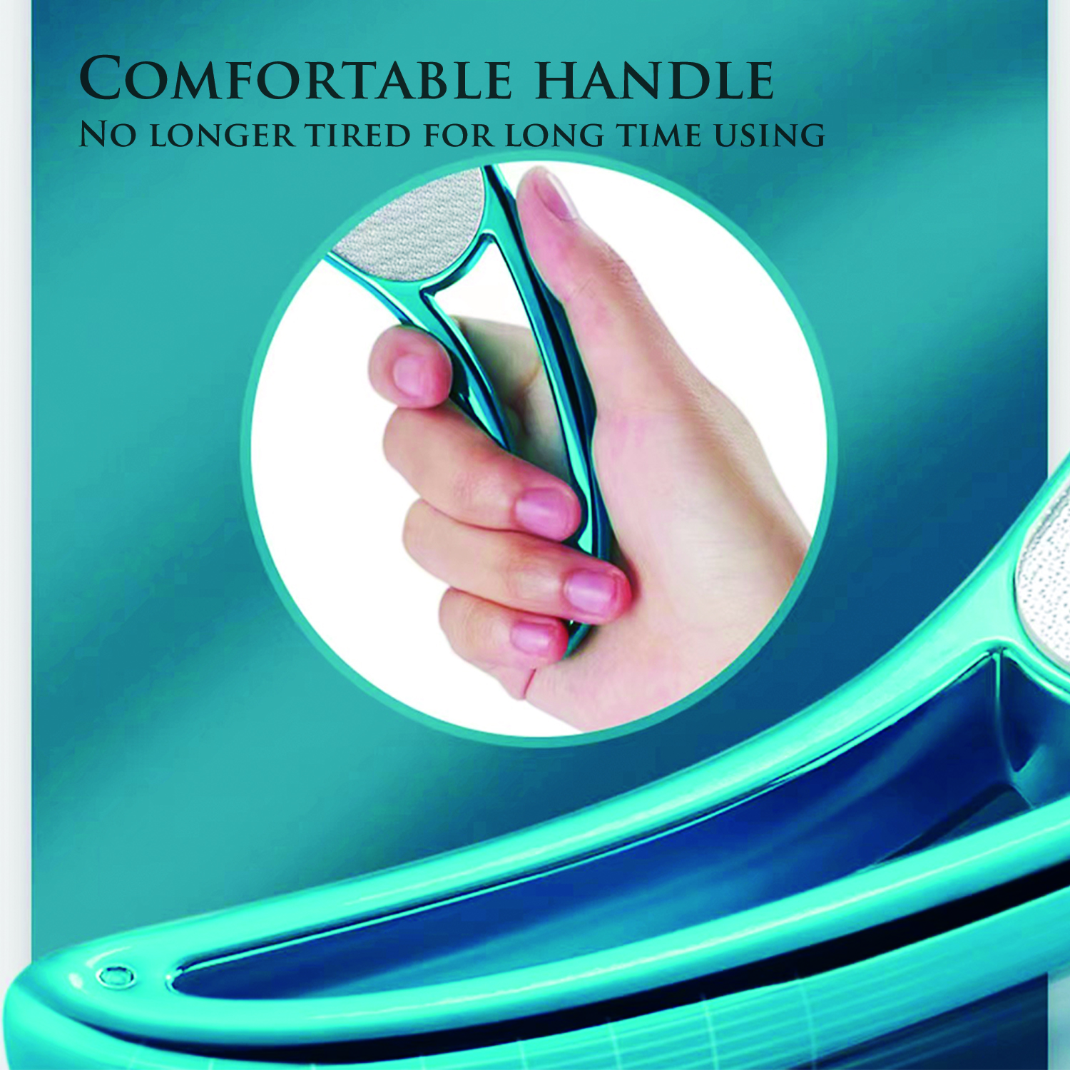 Foot Scrubber Callus Remover for Feet Curved Nano Glass Original Design Innovative Professional Foot Rasp Pedicure Tools