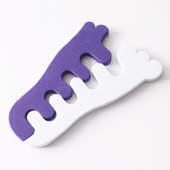 Soft Pedicure Nail Beauty Tools EVA Foam Toe Separators