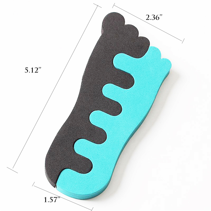 Soft Pedicure Nail Beauty Tools EVA Foam Toe Separators