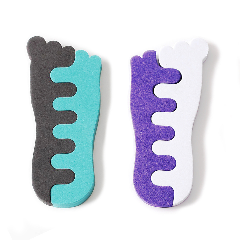 Soft Pedicure Nail Beauty Tools EVA Foam Toe Separators