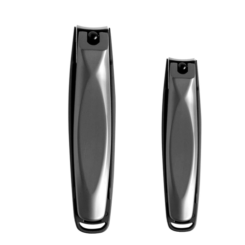 Ultra Sharp Stainless Steel Fingernail &amp; Toenail Cutters with Nail File for Splash Protection, Suitable As a Father's Day Gift