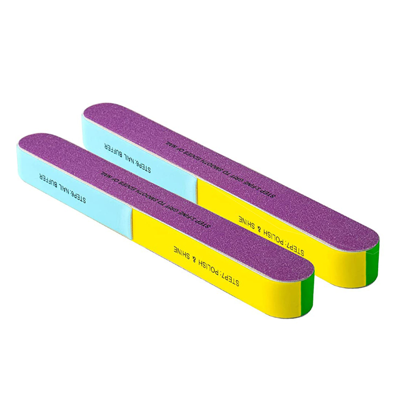 7 Way Nail File and Buffers Emery Boards, Manicure Tools