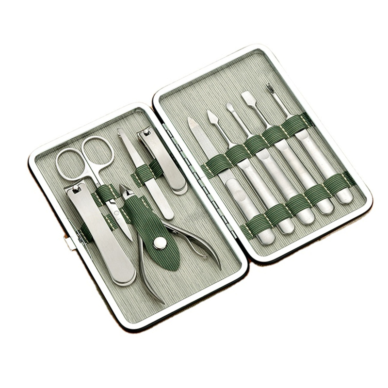 High quality manicure set stainless steel Nail Clippers Cutter Set Nails tools beauty Grooming Kit