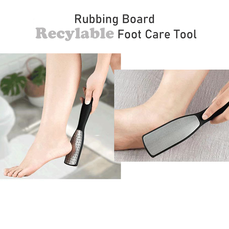 Dual Sided Pedicure Foot File Hard Dead Skin Scraper Steel Cuticle Trimmers Foot Care Callus Remover