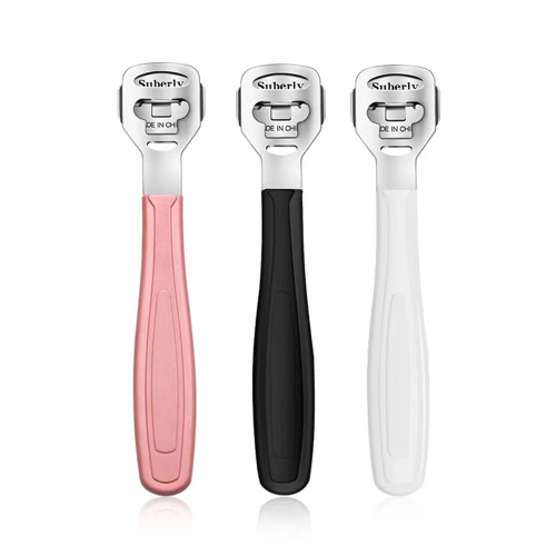 Foot Care Pedicure Callus Shaver Hard Skin Remover Plastic Handle 10 Blades