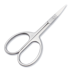 Facial Hair Small Grooming Scissors For Men Women - Eyebrow, Nose Hair, Mustache, Beard, Eyelashes