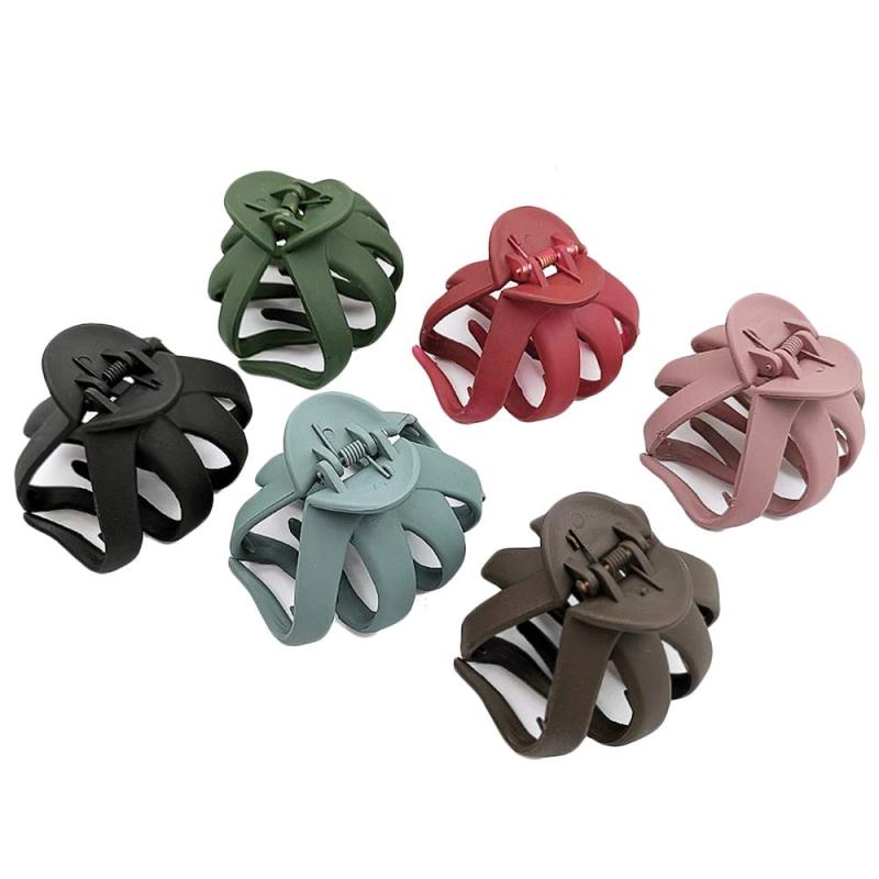 octopus Hair Claw Clips, Big Hair Clips for Thin Thick Hair, Strong Hold Jaw Clip, Decorative Matte Claw Clips, Nonslip Hair Clamps, Hair Styling Accessories for Girls Women