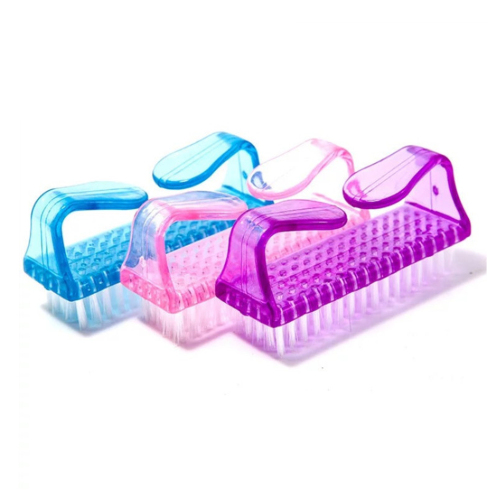 Handle Grip Nail Brush, Fingernail Scrub Cleaning Brushes for Toes and Nails Cleaner, Pedicure Brushes