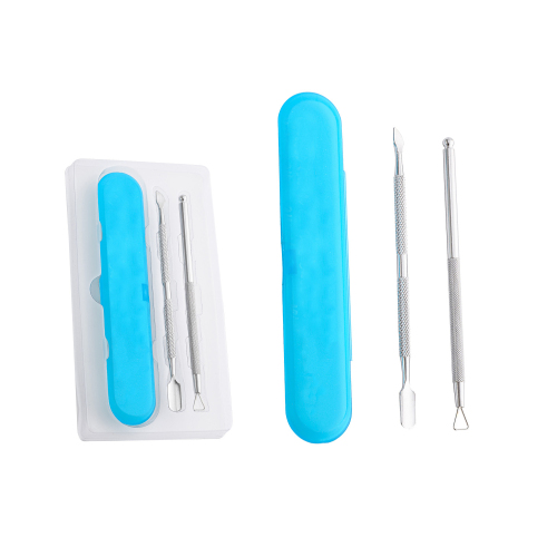 Professional Stainless Steel Cuticle Pusher, Durable Pedicure Manicure Tools for Fingernails and Toenails