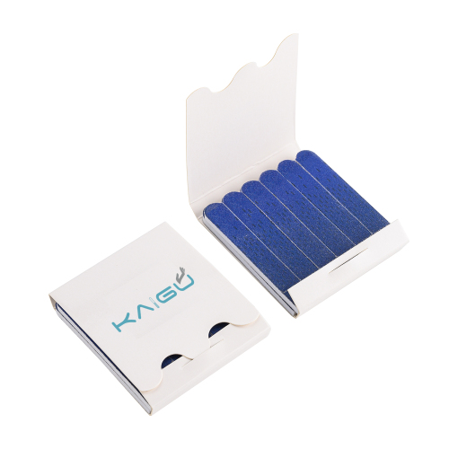 Customized Color Pattern Nail File Professional Double Sided Matchbox Emery Board Manicure Pedicure Tool