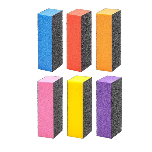 3 Way 100/120 Nail File Sand Degree Block
