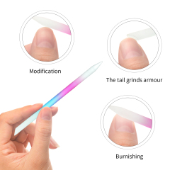 Glass Nail and Foot File Manicure Pedicure Set Rasp Dead Skin Remover Calluses Corn Coarse Hard Skin Remover Foot Scrubber