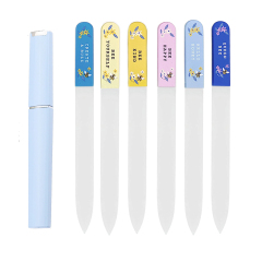 Custome Glass Nail File Printing Pattern Nial File with Case