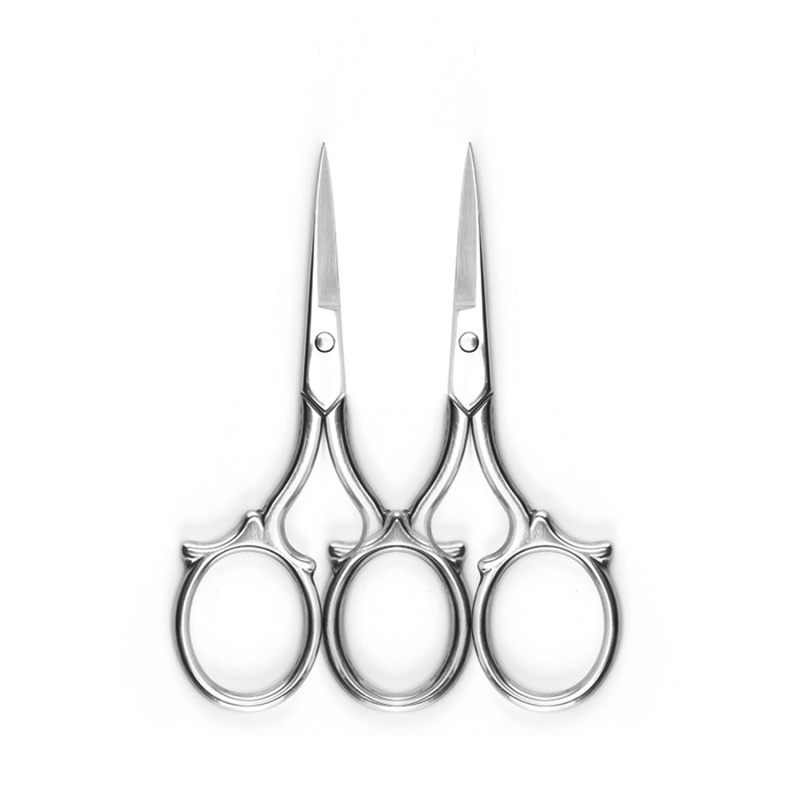 Facial Hair Small Grooming Scissors - Eyebrow, Nose Hair, Mustache, Beard, Eyelashes