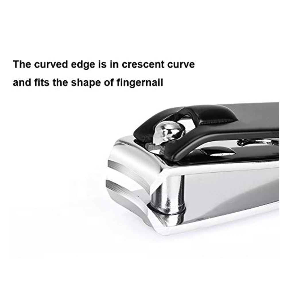 Nail Clipper Stainless Steel Fingernail Cutter & Toenail Cutter