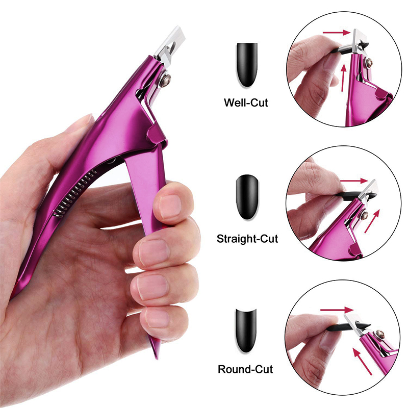 Stainless Steel Artificial Acrylic Fake False Nail Tip Clipper