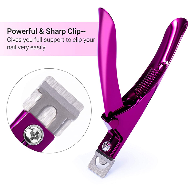 Stainless Steel Artificial Acrylic Fake False Nail Tip Clipper