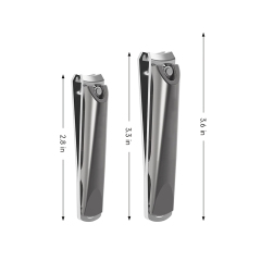 Nail Clippers Stainless Steel Fingernail & Toenail Cutter