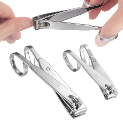 Nail Clippers Stainless Steel Fingernail & Toenail Cutter
