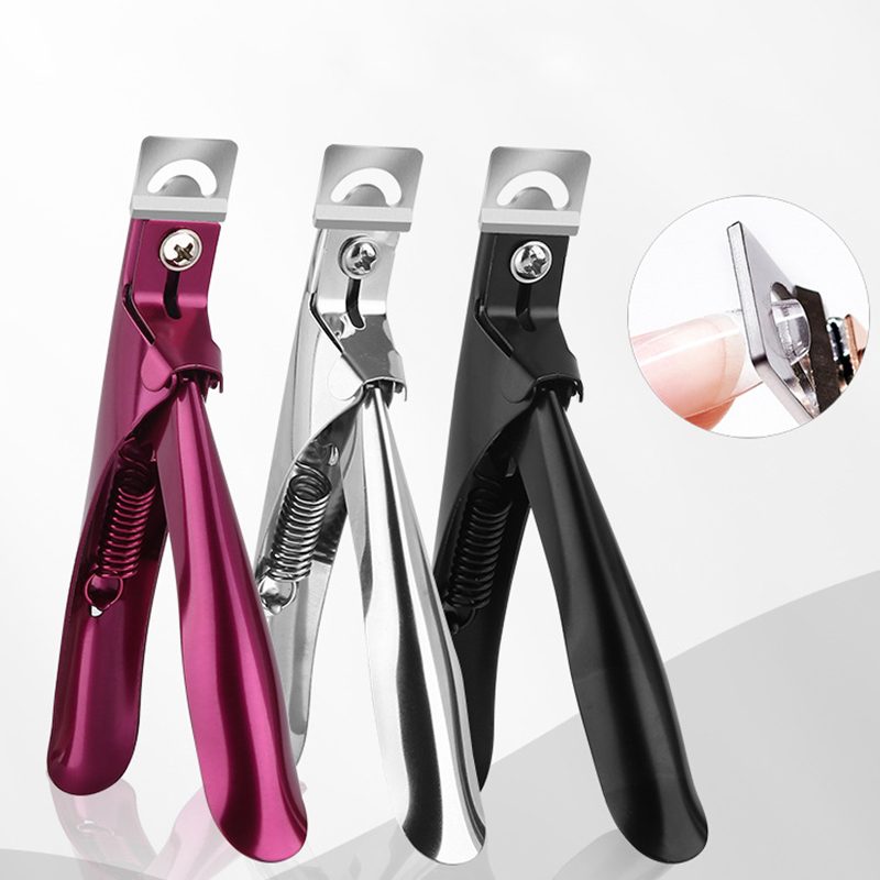 Stainless Steel Artificial Acrylic Fake False Nail Tip Clipper,NAIL