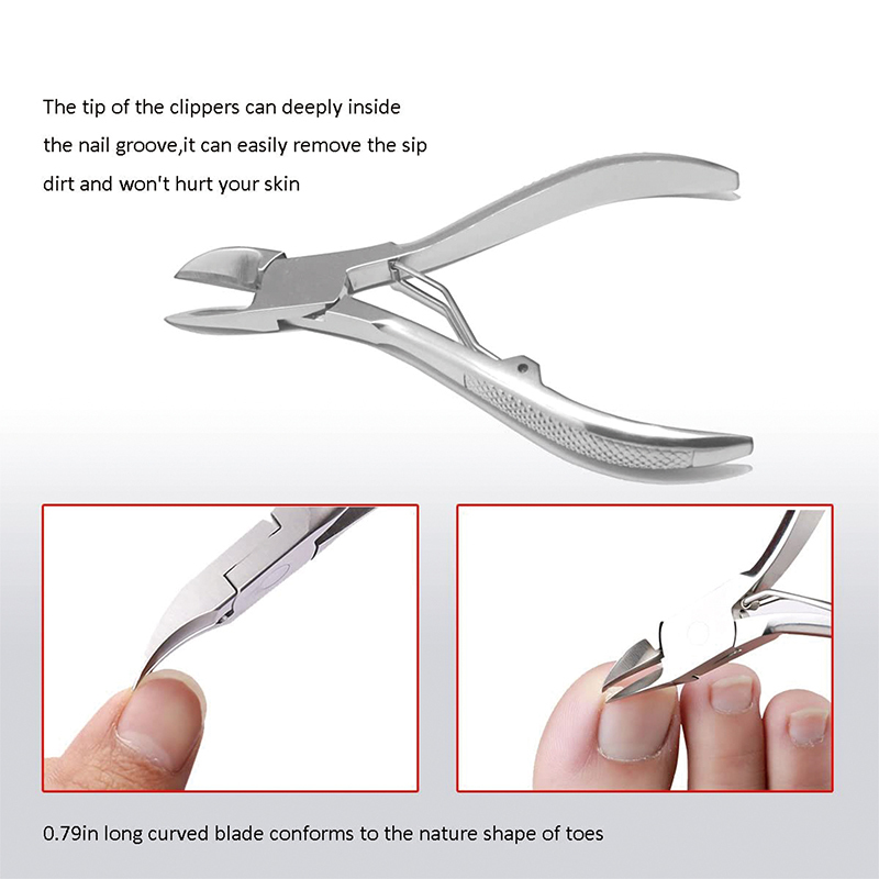 Cuticle Trimmer Full Jaw Cuticle Remover Tool