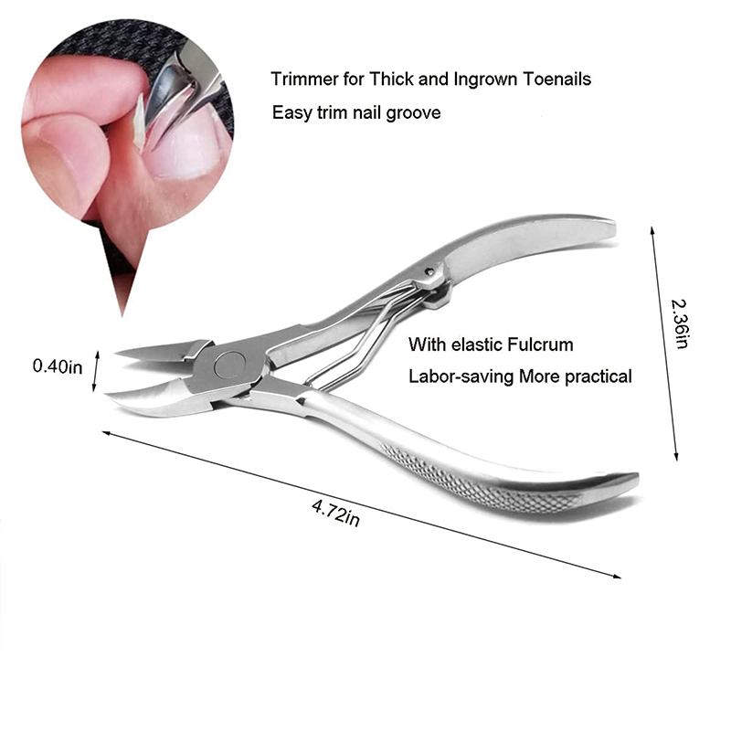 Cuticle Trimmer Full Jaw Cuticle Remover Tool