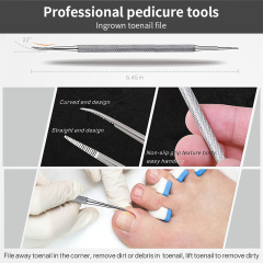 Professional 6 PCS Pedicure Tools Set Wide Jaw Opening Nail Clippers Set