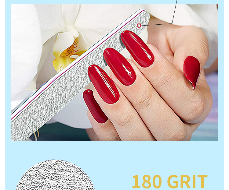 Nail Files for Nail Art DIY or Nail Manicure Salon
