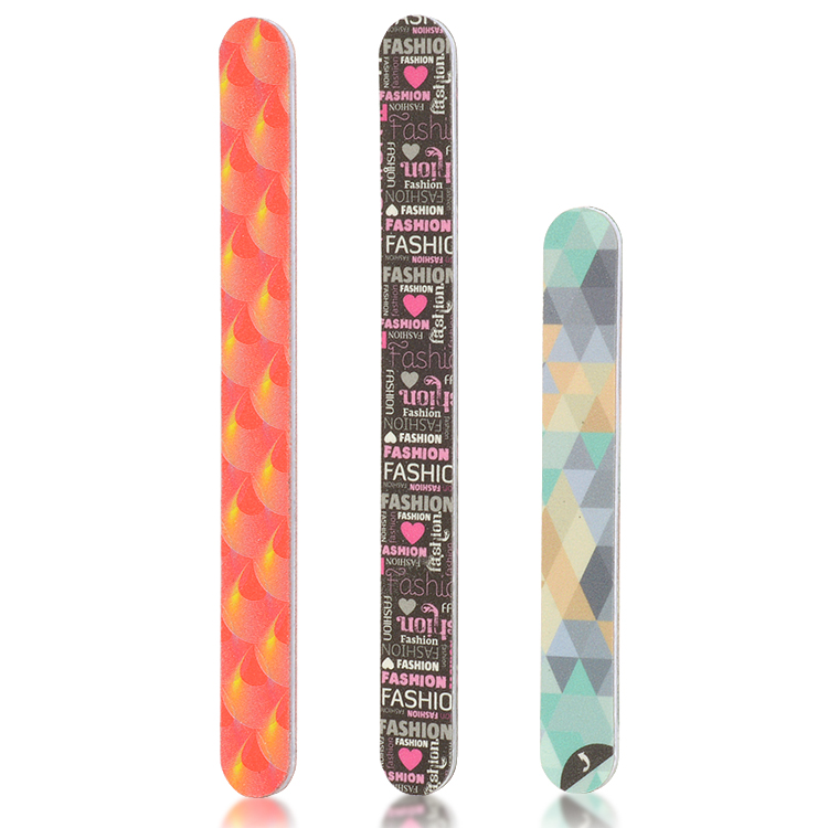 Professional 6 Sided Nail File Replaceable Sandpaper Customized Nail File