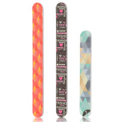 Professional 6 Sided Nail File Replaceable Sandpaper Customized Nail File