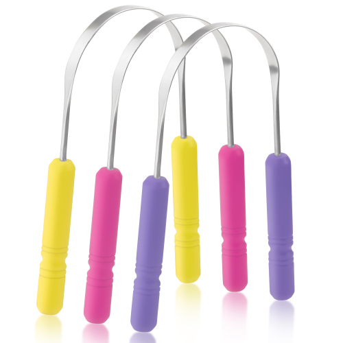 Tongue Scraper Reduce Bad Breath Maintains Oral Care Cleaner Tool for Adults and Kids