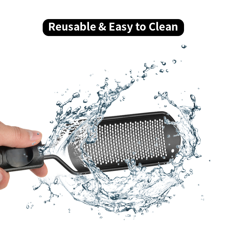 Stainless Steel Foot File Callus Remover Professional Foot Scrubber Pedicure Tool
