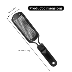 Stainless Steel Foot File Callus Remover Professional Foot Scrubber Pedicure Tool