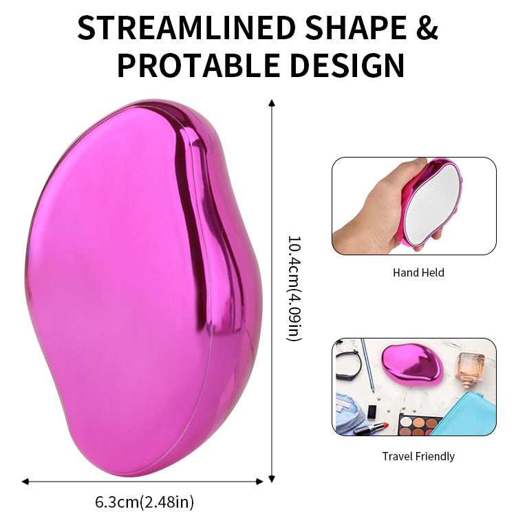 6 In1 Foot Care Pedicure Surface Tool to Remove Hard Skin Nano Crystal Glass Nail File