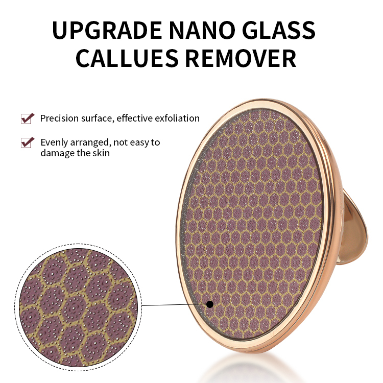 Upgraded Nano Glass Foot Rasp Callus Remover Crystal Foot File