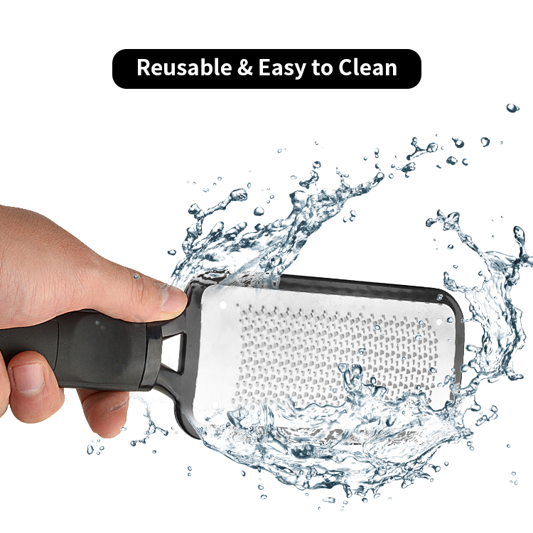4Pcs Stainless Steel Pedicure Callus Remover Foot File