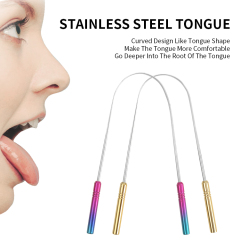 Professional Tongue Scraper for Oral Care Improve Bad Breath and Fresh Breath
