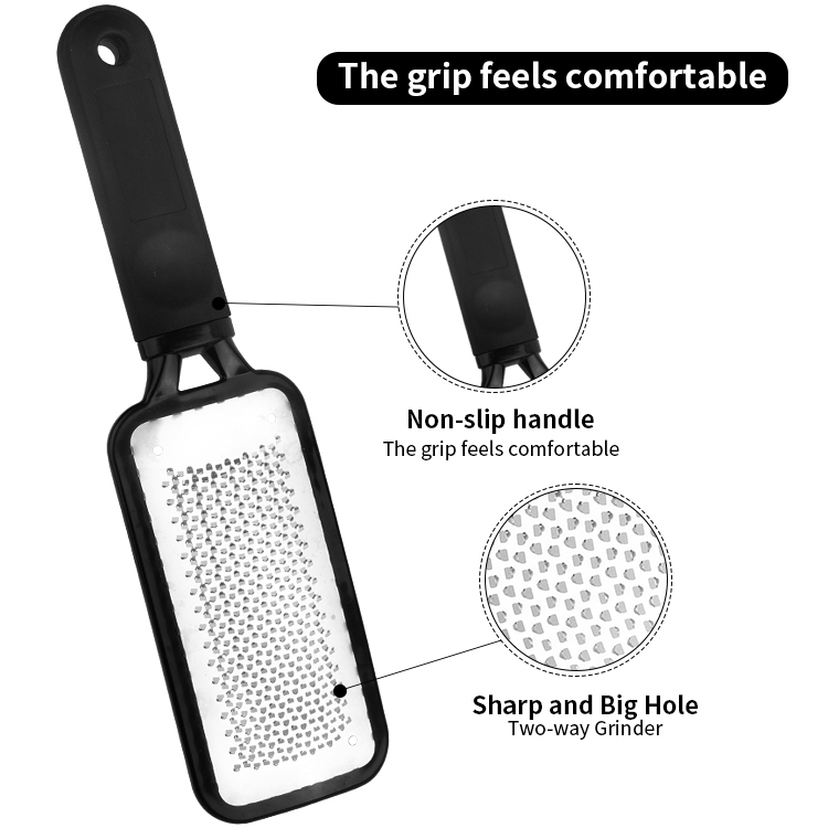 4Pcs Stainless Steel Pedicure Callus Remover Foot File
