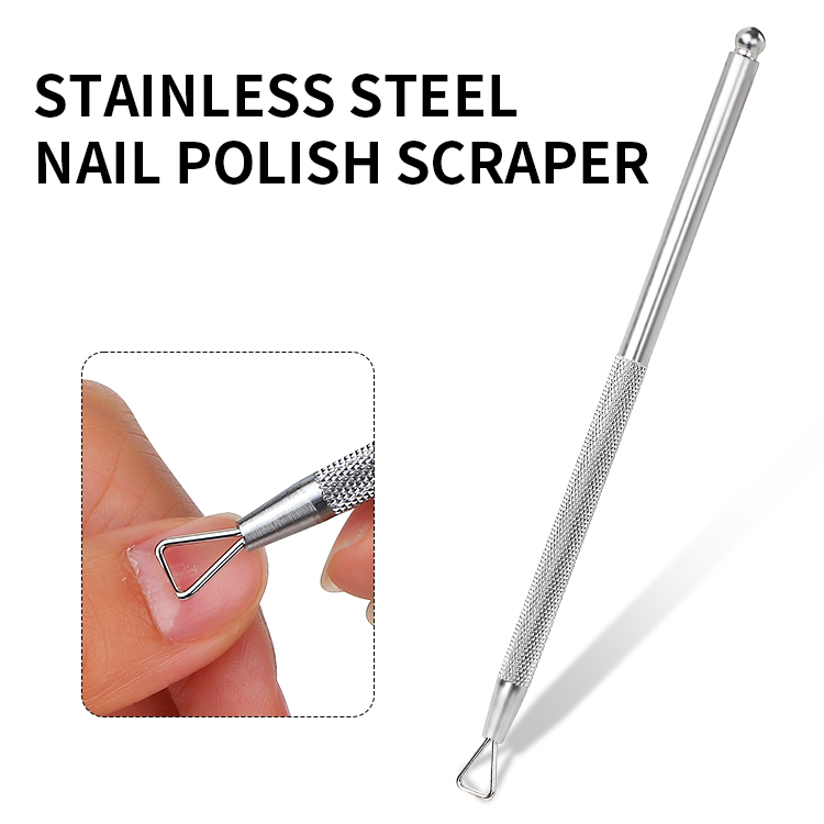 Professional Stainless Steel Nail Nipper With Cuticle Trimmer And Cuticle Pusher 3 in 1 Set