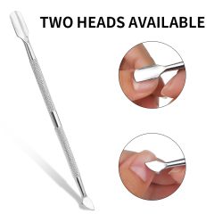 Professional Stainless Steel Nail Nipper With Cuticle Trimmer And Cuticle Pusher 3 in 1 Set