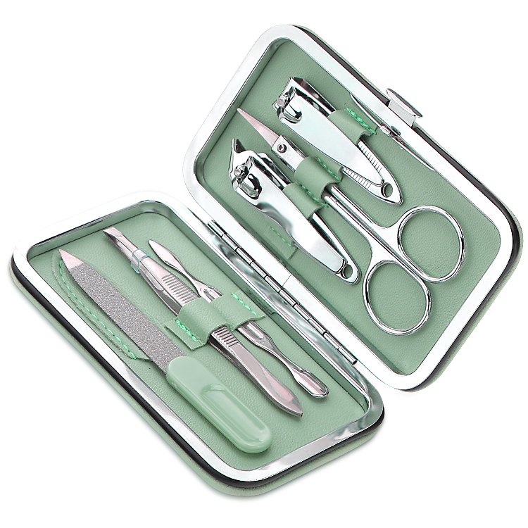 Professional Manicure Kit 6 in 1 Stainless Steel Nail Tool Set